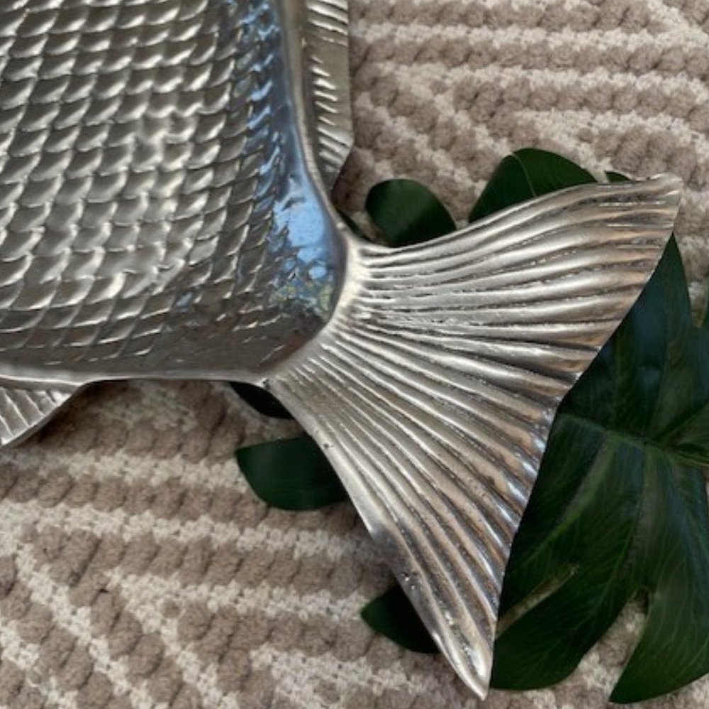Large Silver Fish Serving Tray - Picture 6 of 10